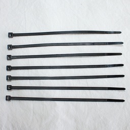 [208.893.1] Kabelbinder 150 x 3.6 mm, schwarz, Pack à 100 Stück