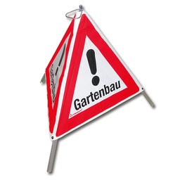 [210.250] TRIOPAN-Faltsignal, Signal 1.30 «Gartenbau», tagesleuchtend, Grösse 90 cm