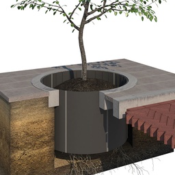 [137.815] Panneau guide-racines, hauteur 30 cm, longueur 60 cm