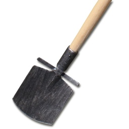 [204.025] Bêche pour dames ELKE, forgé à main, lame 17.5 x 16 cm