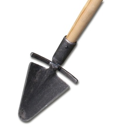 [204.015] Damenspitzspaten handgeschmiedet, Blattgrösse 18x13.5/3.5 cm