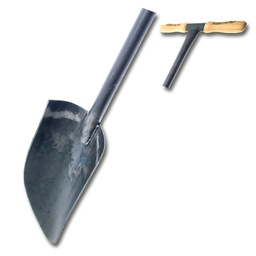 [204.107] Hohl- und Pflanzspaten klein, Blattgrösse 20x12 cm