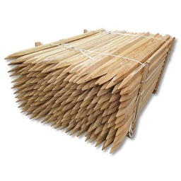 [130.810] Spaltpfahl aus Robinienholz 5-7 cm, 150 cm lang