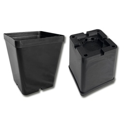 [230.235] Kakteen-Container schwarz 12 x 12 x 14 cm, 270 Stück