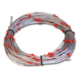 [201.520] Cordeau de marquage avec billes, distance 30 cm, 100 m