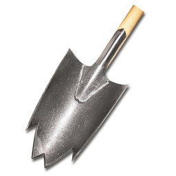 [204.100] Hohl- und Pflanzspaten SHARK, Blattgrösse 30x18 cm