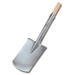 [204.120] Bêche pour pépinière, lame environ 28.5x18.5 cm