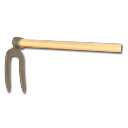 [204.210] Karsthacke mit 2 Zinken, 12 cm breit