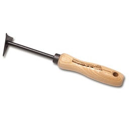 [204.328] Grattoir triangulaire avec manche, longueur 24.5 cm