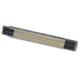 [208.778] Mètre suédois original en bois bouleau, 10 branches, 2 m