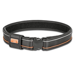 [206.625] Ceinture BAHCO en nylon noir, 6 cm de large, longueur 143 cm
