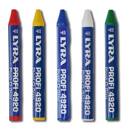 [212.230.2] Universalkreide PLAST-O-GLAS gelb, rund, 9.5 x 90 mm