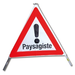 [210.241] Signal pliable TRIOPAN, signal 1.30 «Paysagiste», qualité normale, grandeur 60 cm