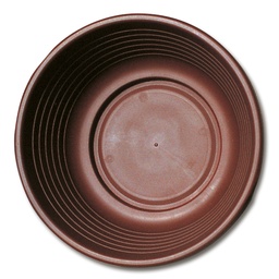 [231.220] Blumenschale dunkelbraun 30 cm ø
