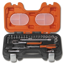 [208.865] Steckschlüssel-Satz 1/4&quot; BAHCO, 29-teilig