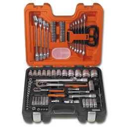 [208.868] Steckschlüssel-Satz 1/4&quot; und 1/2&quot; BAHCO, 92-teilig