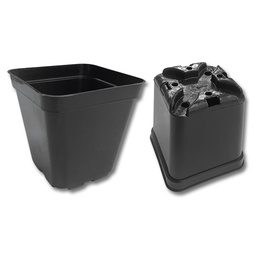 [230.210] Conteneurs rectangulaires noirs 8 x 8 x 8 cm, 1925 pièces