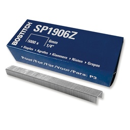 [250.401] Agrafes pour le pince à agrafer BOSTITCH P3, 5000 agrafes