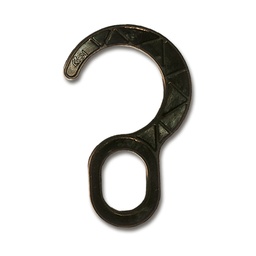 [233.760] Haken schwarz für Rohre 5.5 cm ø