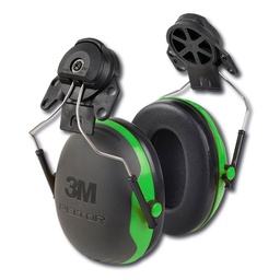 [281.280] Helm-Gehörschutzkapseln 3M PELTOR, grau-grün