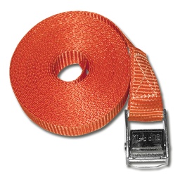 [242.110] Umreifungsgurte mit Klemmschloss 25 mm breit, 5 m lang