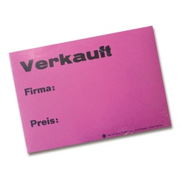 [433.910] &quot;Verkauft&quot; -Block A6