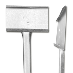 [400.200] Stand-Etiketten aus Metall 50 cm